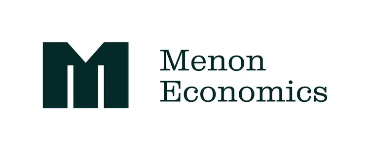 Menon logo pa è hvit BG