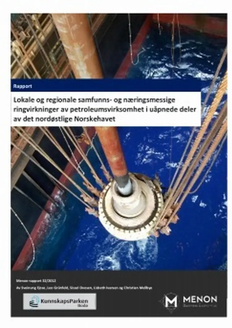 Rapport 31 2012 lokale og regionale ringvirkninger av apnin