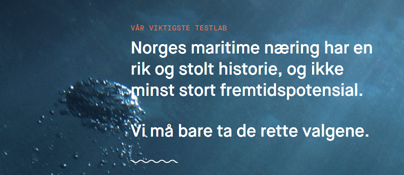 Forsidebilde til nyhet om maritim rapport png