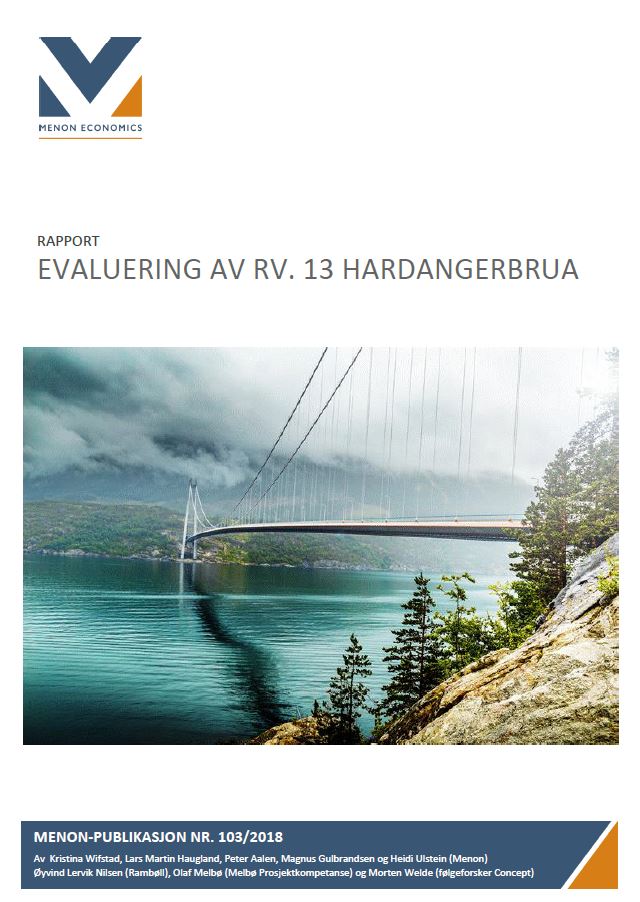 Evaluering av RV.13 Hardangerbrua