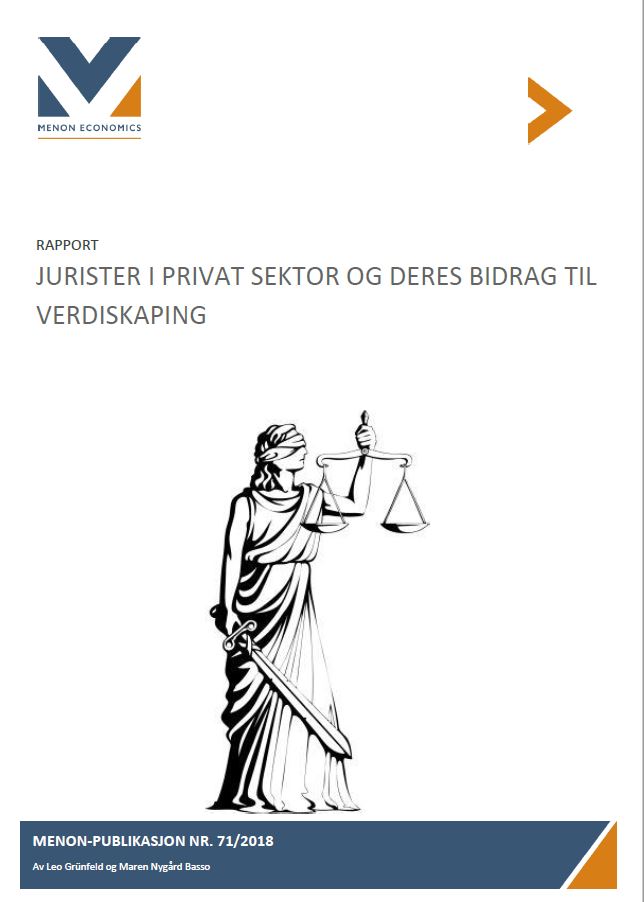 Jurister i privat sektor og deres bidrag til verdiskaping