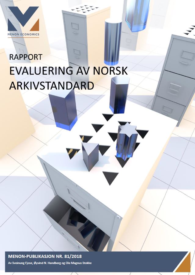 Evaluering av norsk arkivstandard