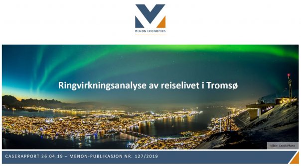 Ringvirkningsanalyse av reiselivet i Tromsø