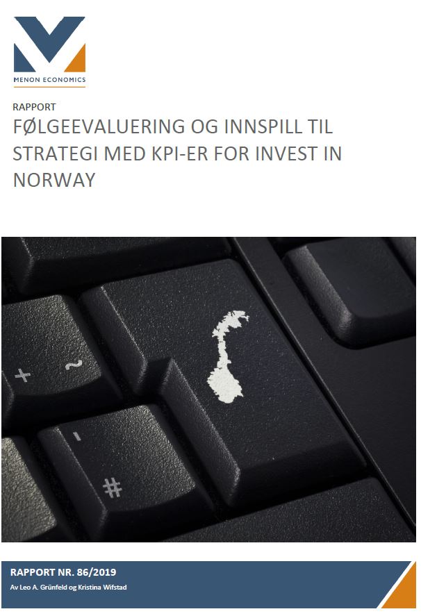 Følgeevaluering og innspill til strategi med KPI-er for Invest in Norway