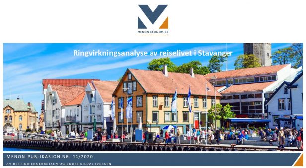 Ringvirkningsanalyse av reiselivet i Stavanger