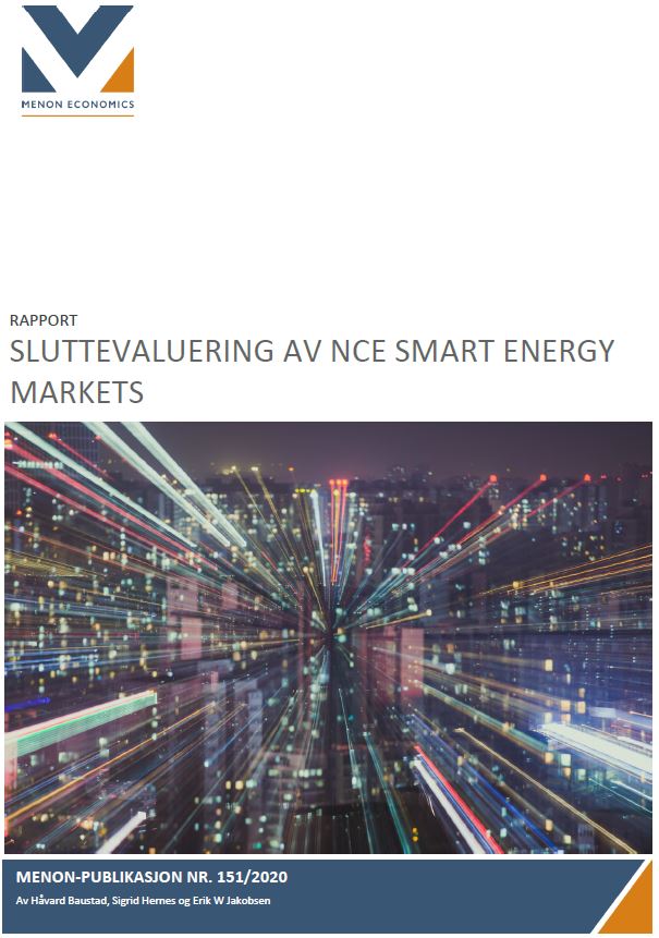 Sluttevaluering av NCE Smart Energy Markets