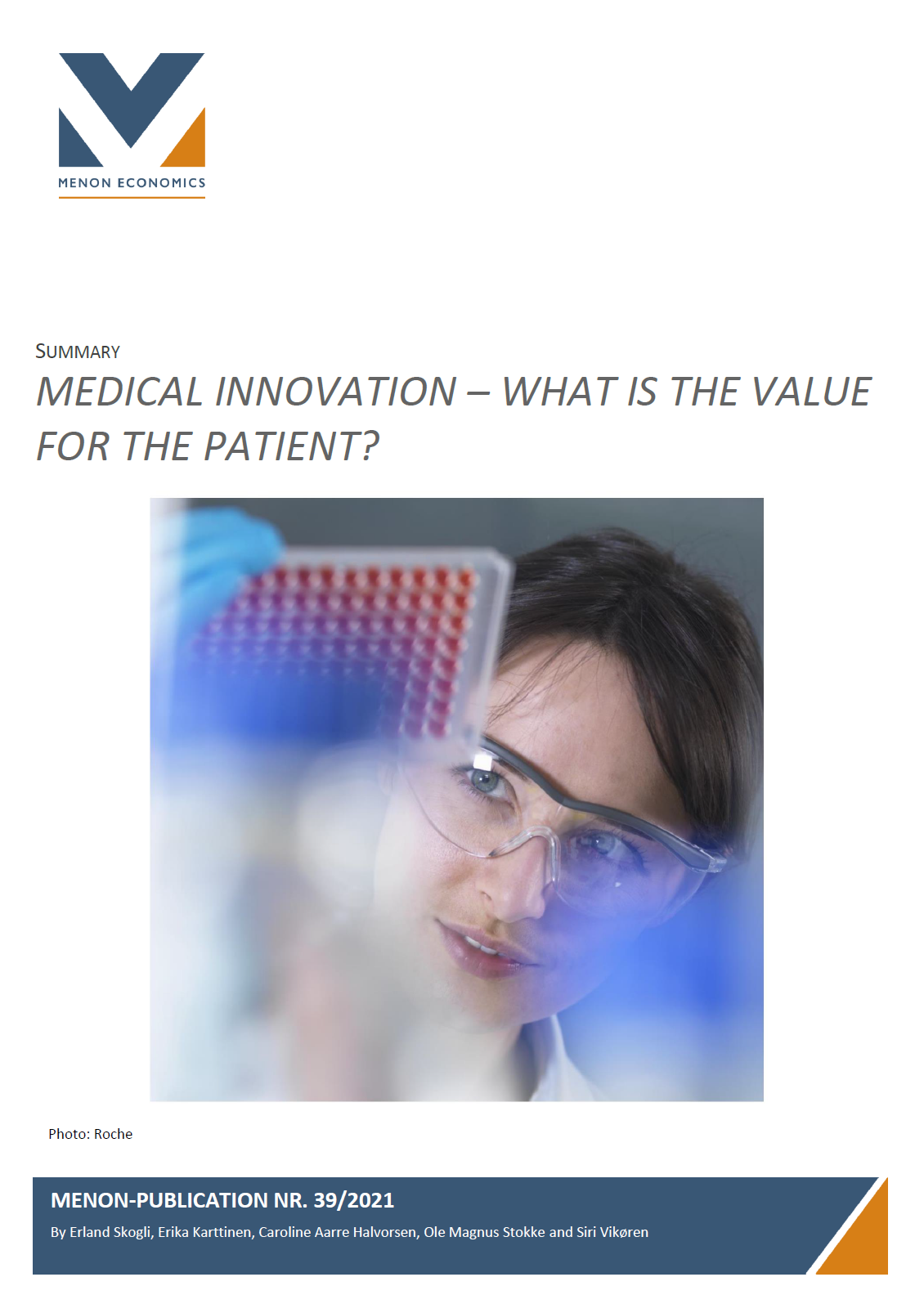 Medical innovation – What is the value for the patient?