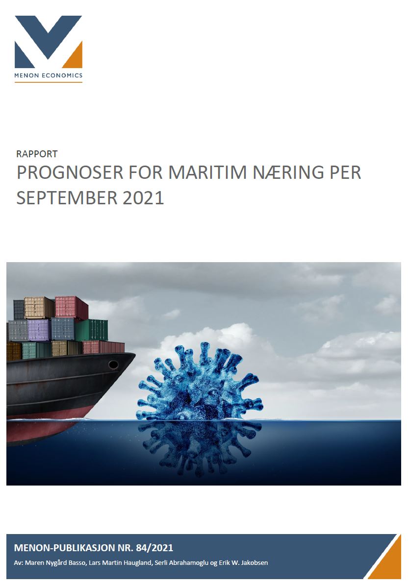 Prognoser for maritim næring per september 2021