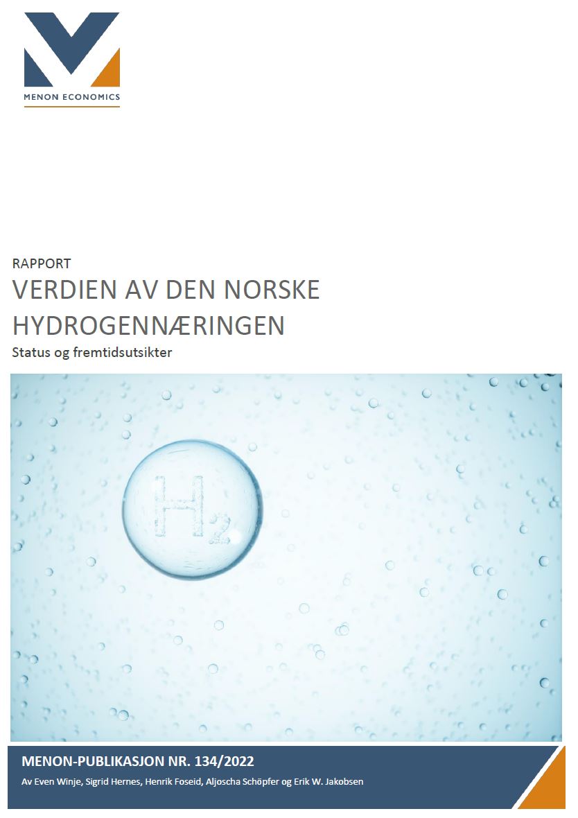 Verdien av den norske hydrogennæringen
