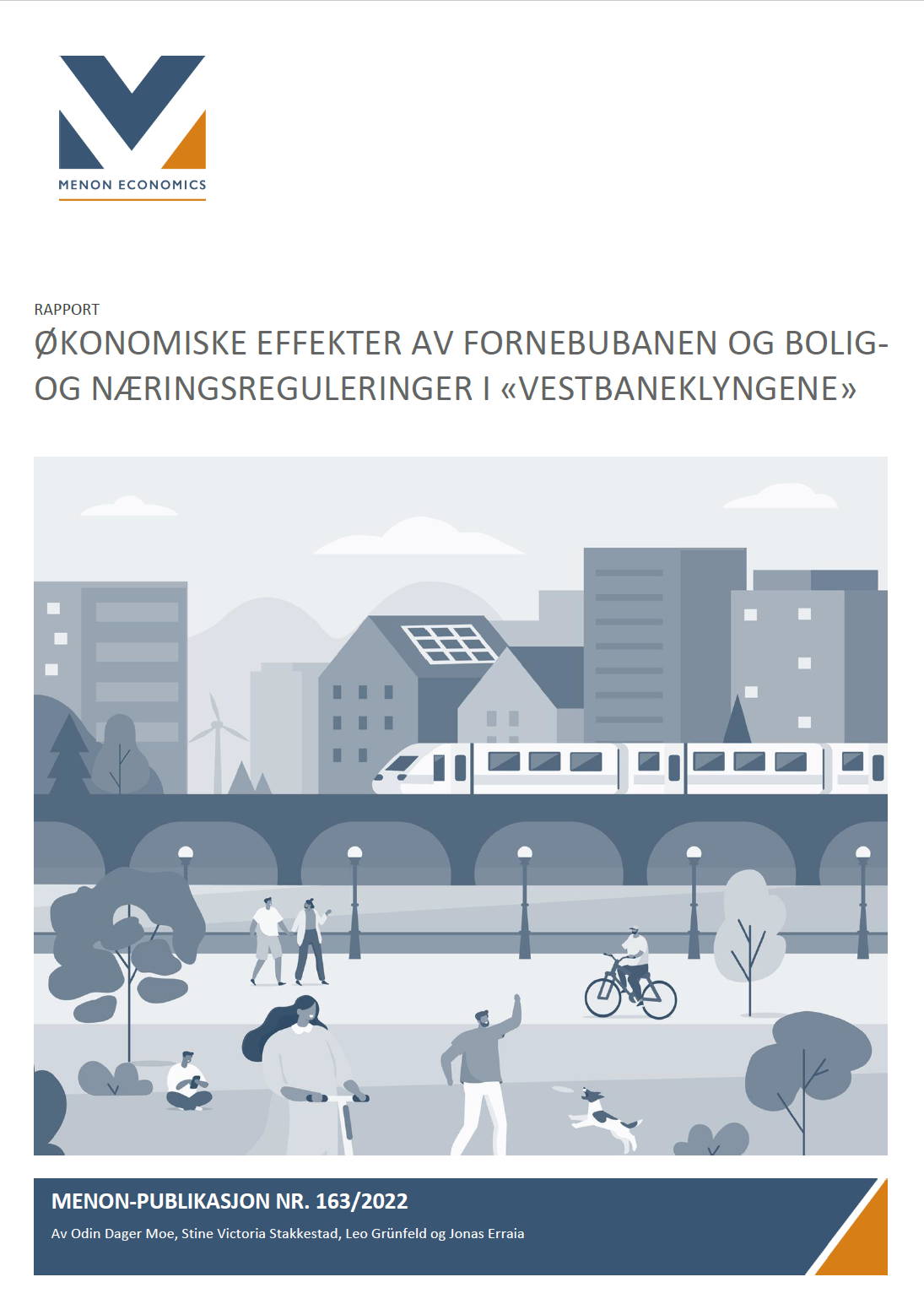 Økonomiske effekter av Fornebubanen og bolig- og næringsreguleringer i “Vestbaneklyngene”