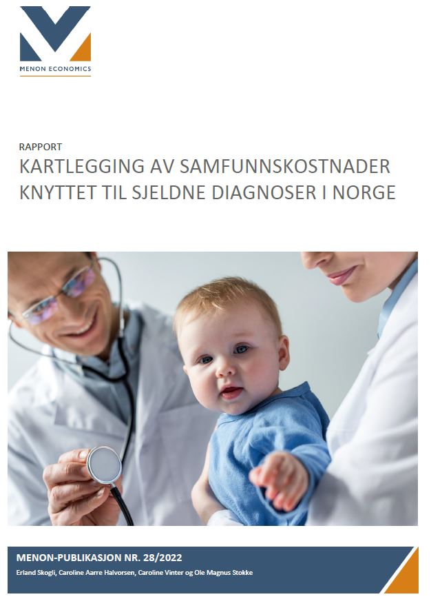 Kartlegging av samfunnskostnader knyttet til sjeldne diagnoser i Norge