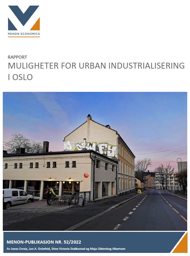 Muligheter for urban industrialisering i Oslo