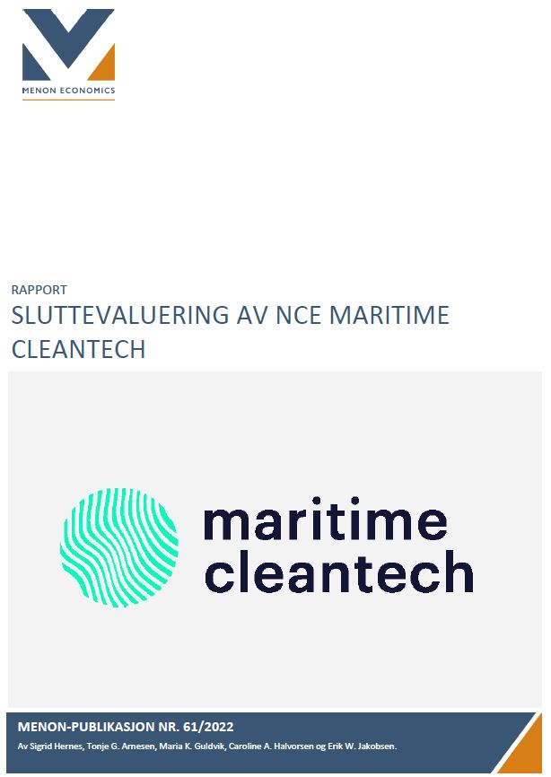 Sluttevaluering av NCE Maritime CleanTech  