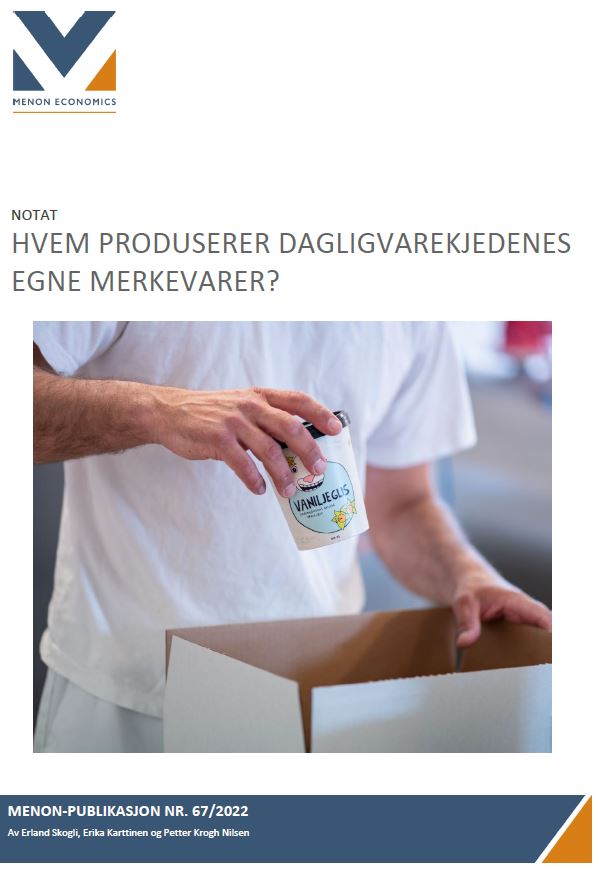 Hvem produserer dagligvarekjedenes egne merkevarer?