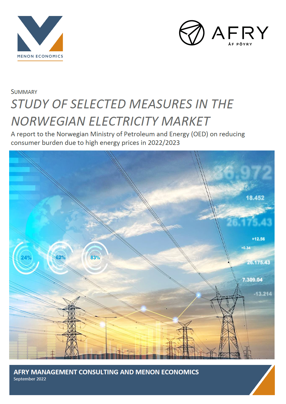 Study of selected measures in the Norwegian electricity market