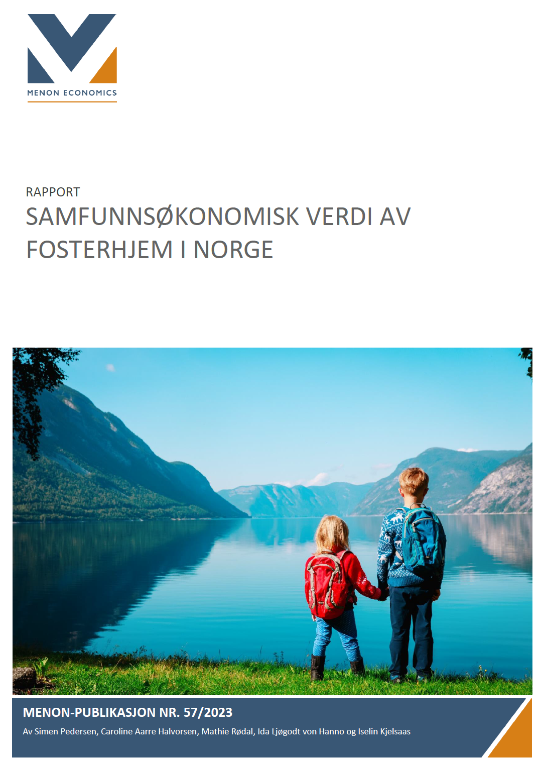 Samfunnsøkonomisk verdi av fosterhjem i Norge