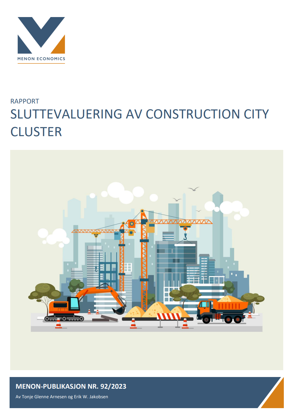 Sluttevaluering av Construction City Cluster