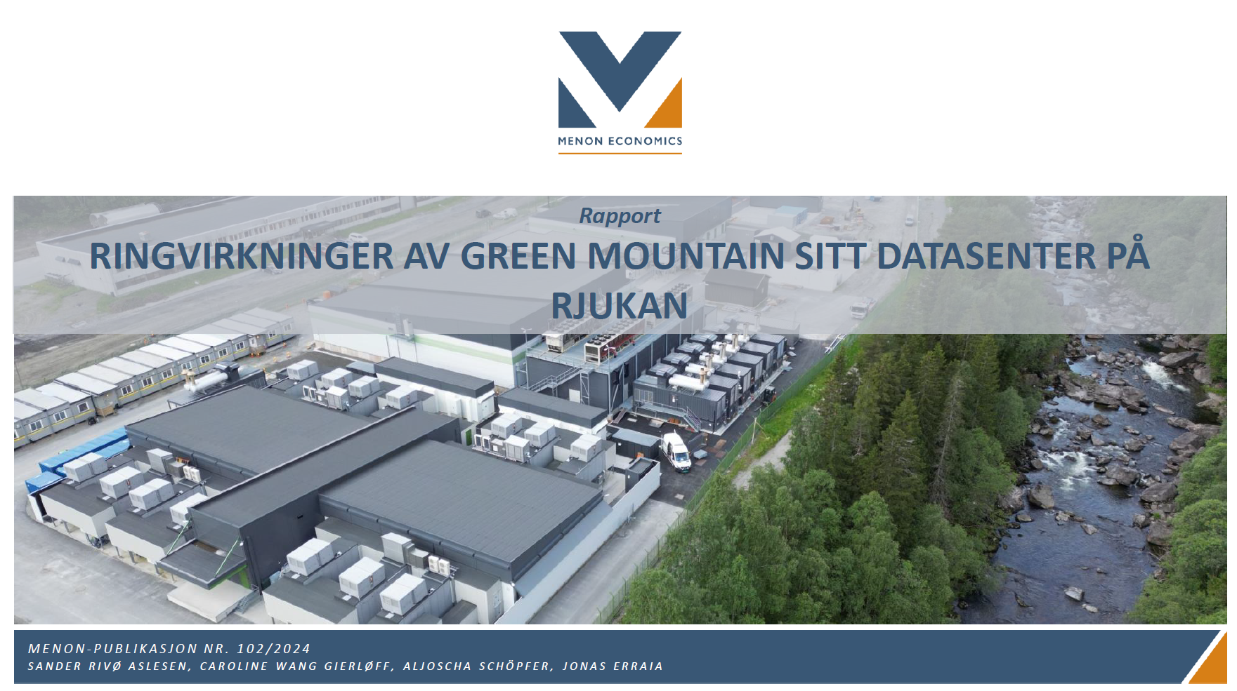 Ringvirkninger av Green Mountain sitt datasenter på Rjukan