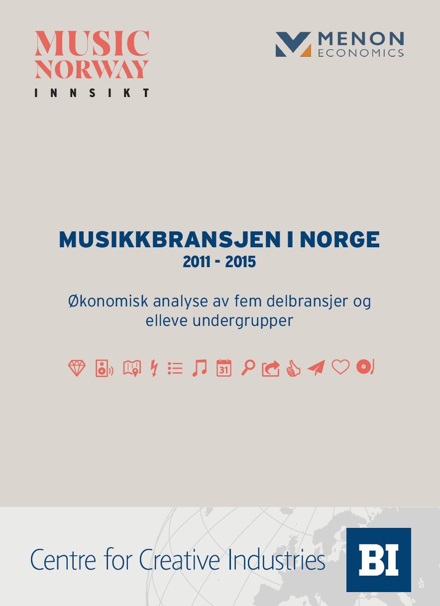 Musikkbransjen i Norge, 2011-2015