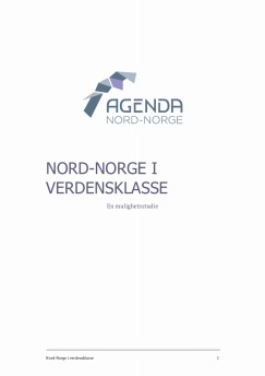 Agenda Nord-Norge, mulighetsstudie for landsdelen