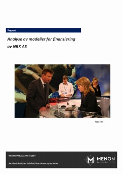 Ny rapport om finansiering av NRK