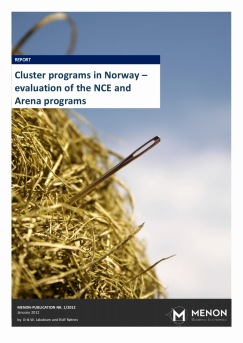 Cluster programs in Norway – evaluation of the NCE and Arena programs