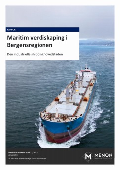Maritim verdiskaping i Bergensregionen – den industrielle shippinghovedstaden
