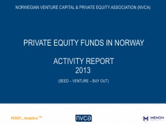 Private equity funds in Norway 2013: High investments and increased number of exits