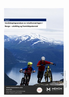 Verdiskaping i reiselivsnæringen i Norge – utvikling og fremtidspotensial